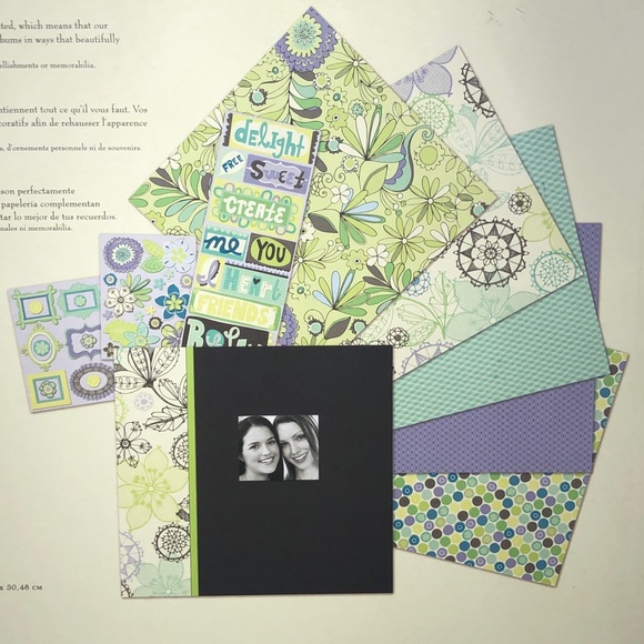 K&COMPANY SCRAPBOOK KIT with 49 Pieces - Picture 6 of 16